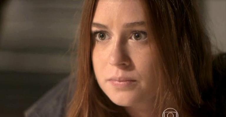 Mocinha se entristece na novela das sete - Divulgação/TV Globo