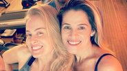 Angélica e Ingrid Guimarães fazem treino por vídeo-chamada - Instagram