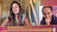 Vitor Kley se emociona com recado da namorada e fala sobre relacionamento à distância - TV Globo