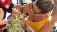 Dany Bananinha exibe filha dormindo e se derrete na web - Instagram