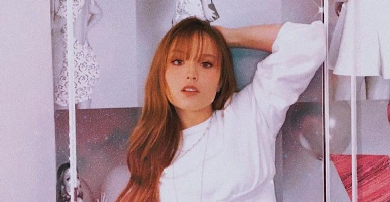 Larissa Manoela esbanja fofura ao relembrar clique de sua infância - Instagram