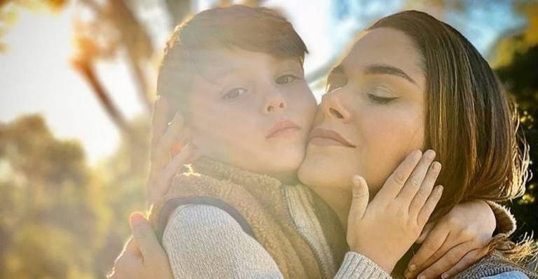 Fernanda Machado e o filho, Lucca - Reprodução/Instagram