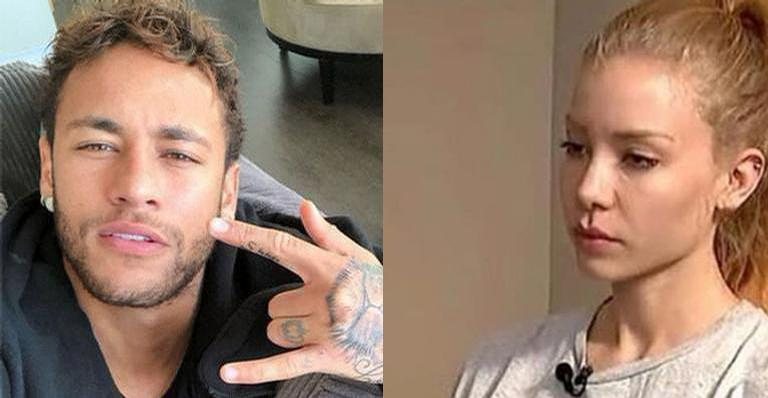 Após um ano, Najila Trindade desabafa após polêmica com Neymar Jr. - Reprodução/Instagram; Reprodução/Record TV