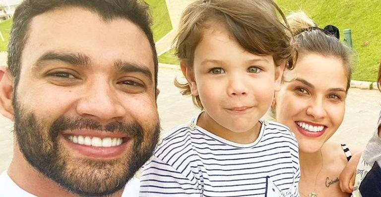 Andressa Suita e Gusttavo Lima celebram aniversário do filho - Reprodução/Instagram