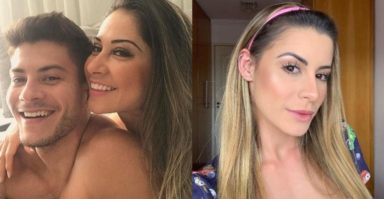 Mayra Cardi diz que Arthur Aguiar tem caso com Arícia Silva - Reprodução/Instagram