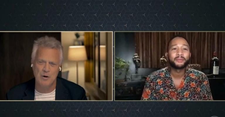 John Legend conversa com Bial e reflete sobre momento atual: ''Pessoas precisam de alegria'' - TV Globo