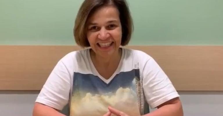 Claudia Rodrigues recebe visita de Latino no hospital e comemora: ''Especial e único'' - Reprodução/Instagram