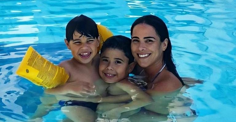 Wanessa Camargo mostra momento de lazer ao lado dos filhos - Reprodução/Instagram