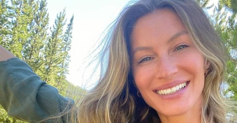 Após fazer 40 anos, Gisele Bündchen agradece pelo carinho - Reprodução/Instagram