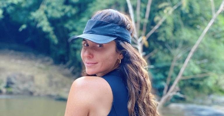 Giovanna Antonelli curte dia em meio a natureza e com animal de estimação: ''Em pausa digital'' - Instagram