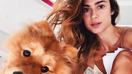 Thaila Ayala derrete a web ao surgir segurando seu cachorro - Reprodução/Instagram