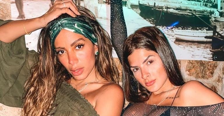 Anitta celebra amizade com Laryssa Bottino - Reprodução/Instagram