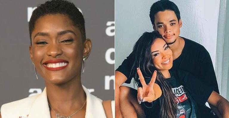 Erika Januza engata romance com filho de Carol Nakamura, diz jornal - Globo/Estevam Avellar; Reprodução/Instagram