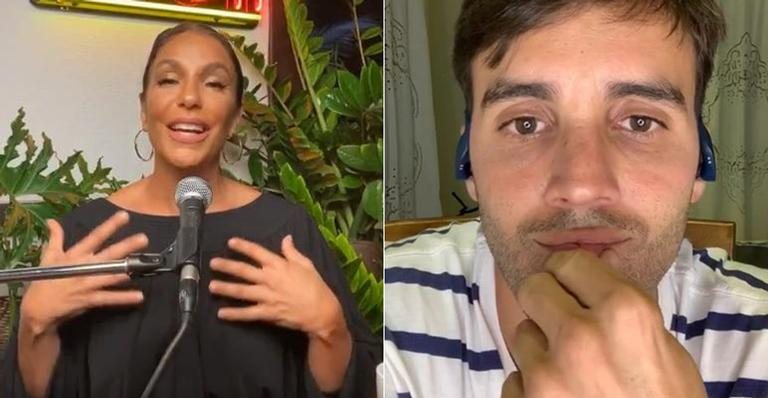 Ivete Sangalo e o marido aparecem sem aliança e fãs suspeitam de separação - Reprodução