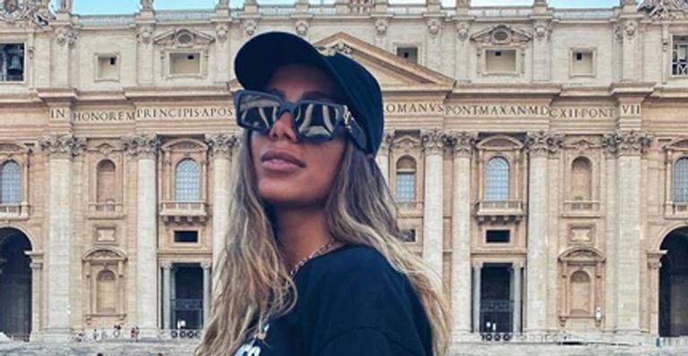 Anitta relembra a avó em visita ao Vaticano: ''Gratidão desse momento'' - Reprodução/Instagram