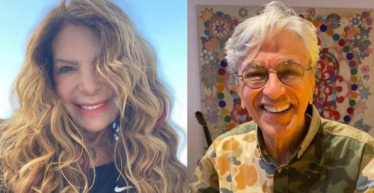 Elba Ramalho faz declaração no aniversário de Caetano Veloso - Reprodução/Instagram