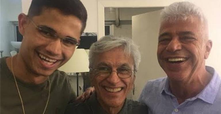 Lulu Santos utiliza suas redes sociais para homenagear seu amigo, Caetano Veloso - Reprodução/Instagram