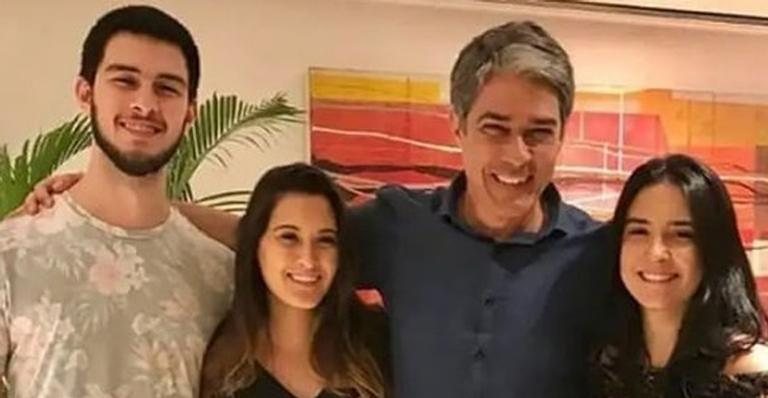 William Bonner fala sobre relação com os filhos: ''Bênçãos na vida'' - Reprodução/Instagram