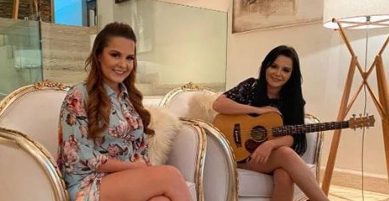 Maiara e Maraisa fazem convite para próxima live show - Reprodução/Instagram