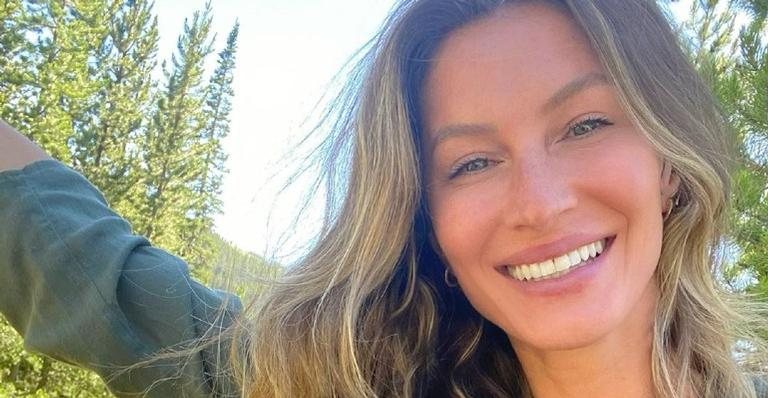 Gisele Bündchen agradece doações para plantar árvores - Reprodução/Instagram