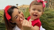 Amanda Françozo compartilha clique fofo com a filha, Vitória - Reprodução/Instagram