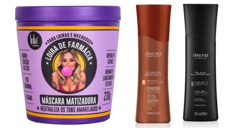 6 produtos para quem tem cabelo tingido - Reprodução/Amazon