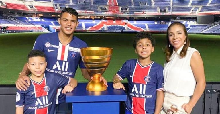 Thiago Silva se despede do PSG com texto emocionante - Reprodução/Instagram