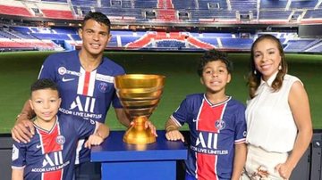 Thiago Silva se despede do PSG com texto emocionante - Reprodução/Instagram