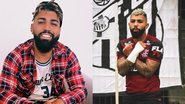 Gabigol faz a saudação ''Wakanda Forever'' durante partida - Reprodução/Instagram