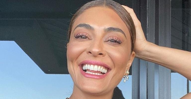 Juliana Paes posa belíssima com maiô cavado no sol - Reprodução/Instagram