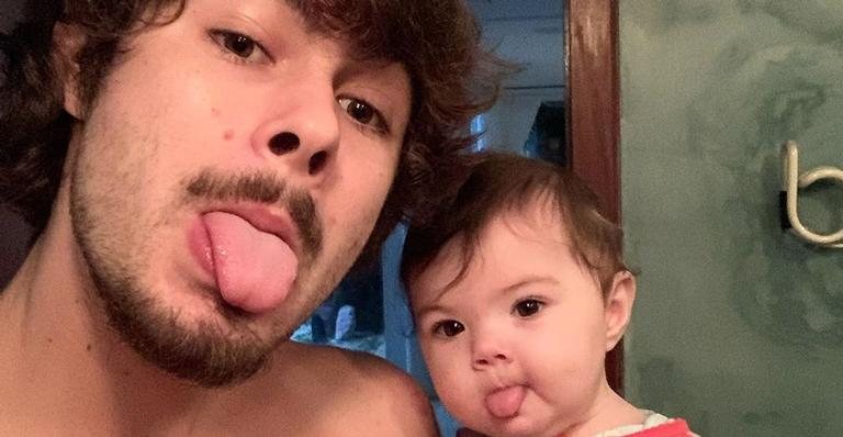 Rafa Vitti volta às redes sociais com vídeo fofo da filha, Clara Maria: ''Me faz sentir'' - Instagram