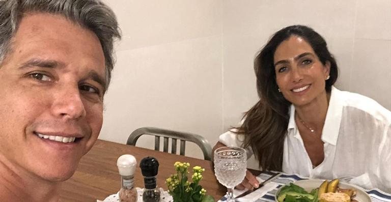 Marcio Garcia relembra primeira vez que viu a esposa, Andréa - Reprodução/Instagram