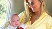 Ana Paula Siebert se derrete pela fofura da filha e da neta - Reprodução/Instagram