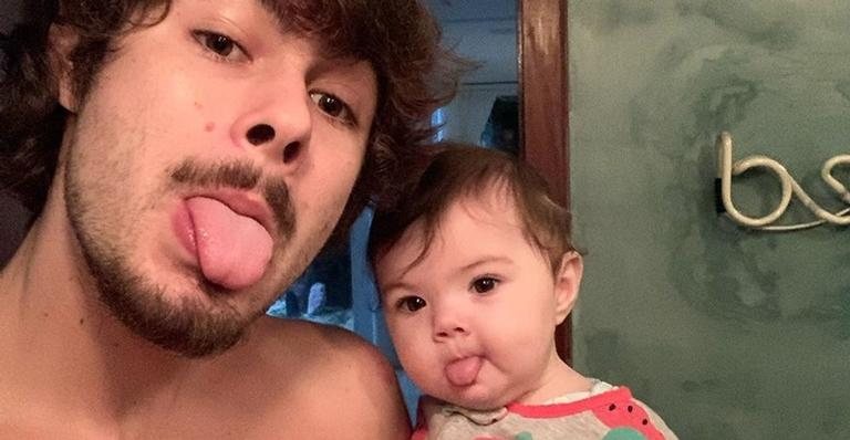 Rafa Vitti encanta ao postar vídeo com a filha, Clara Maria - Reprodução/Instagram