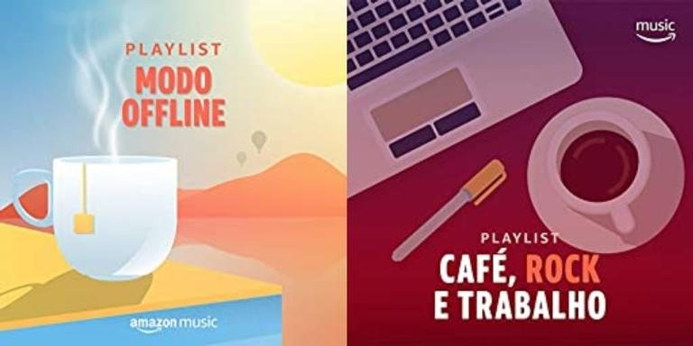 Confira playlists para escutar no trabalho - Reprodução/Amazon