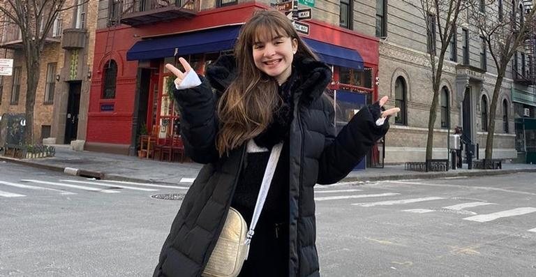 Sophia Valverde compartilha momento de viagem a Nova York - Reprodução/Instagram