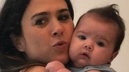 Tatá Werneck tenta provar que Clara se parece mais com ela - Reprodução/Instagram