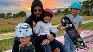 Pedro Scooby mostra momento de diversão com os filhos - Reprodução/Instagram