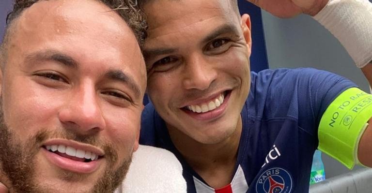 Neymar Jr. parabeniza Thiago Silva pelo seu aniversário: ''Deus abençoe sua vida, te amo'' - Instagram