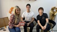 Fernanda Comora entrevista Artur Moreno e Radamés Keller, que fazem sucesso com as fofocas irresistíveis do @fofoquei - Divulgação