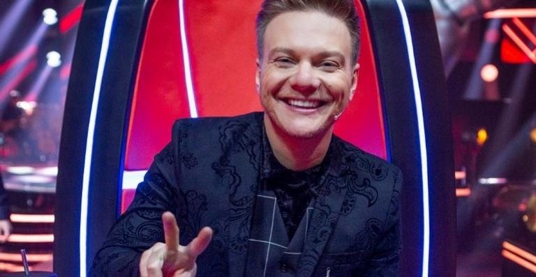 Michel Teló celebra volta do 'The Voice Brasil' - Reprodução/Instagram