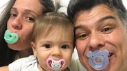 Mauricio Mattar, a esposa e a filha usam o mesmo pijama - Reprodução/Instagram