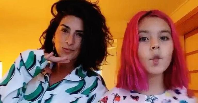 Fernanda Paes Leme posta vídeo dançando com Flor Gil - Reproduação/Instagram