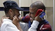 Neymar Jr. celebra ida de Rafinha Alcântara para o PSG - Reprodução/Instagram