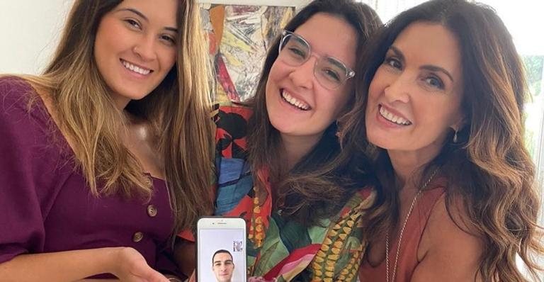 Fátima Bernardes posa com os filhos comemora aniversário - Reprodução/Instagram