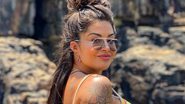 Aline Riscado agradece natureza ao fazer passeio em cachoeira - Reprodução/Instagram