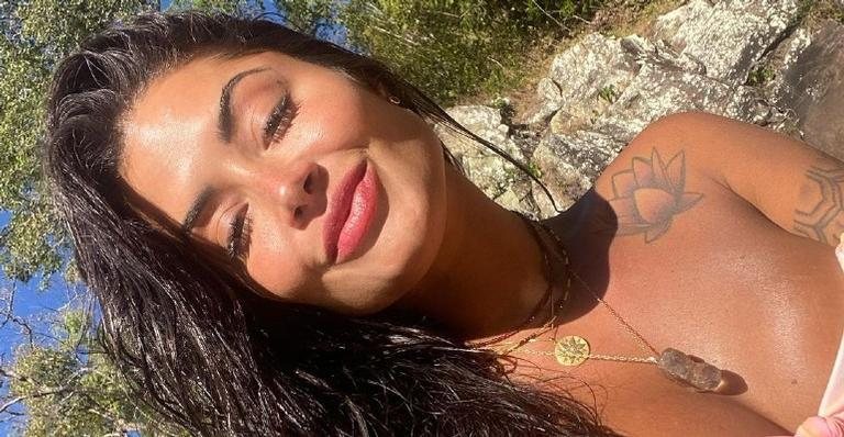 Aline Riscado manda recado motivacional com foto na natueza - Reprodução/Instagram