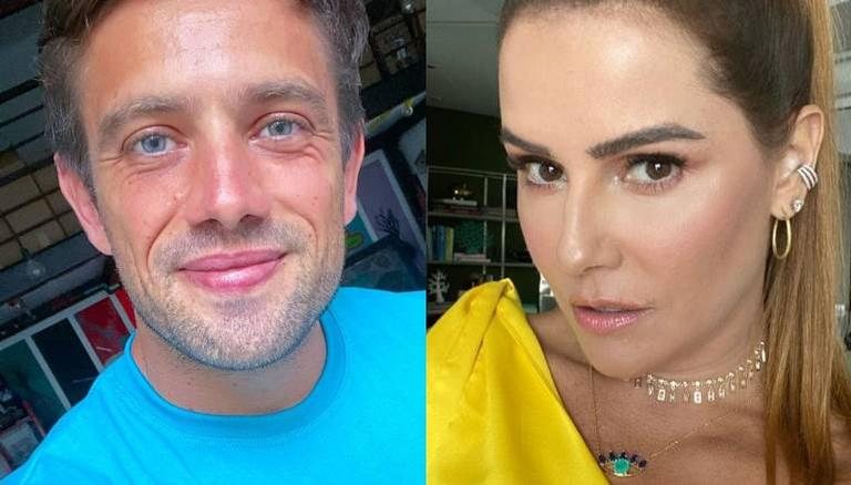 Deborah Secco e Rafael Cardoso posam juntos usando máscara - Reprodução/Instagram