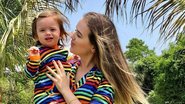 Thaeme Mariôto posa para a câmera com a filha e encanta web - Reprodução/Instagram