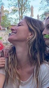 Gisele Bündchen e os filhos